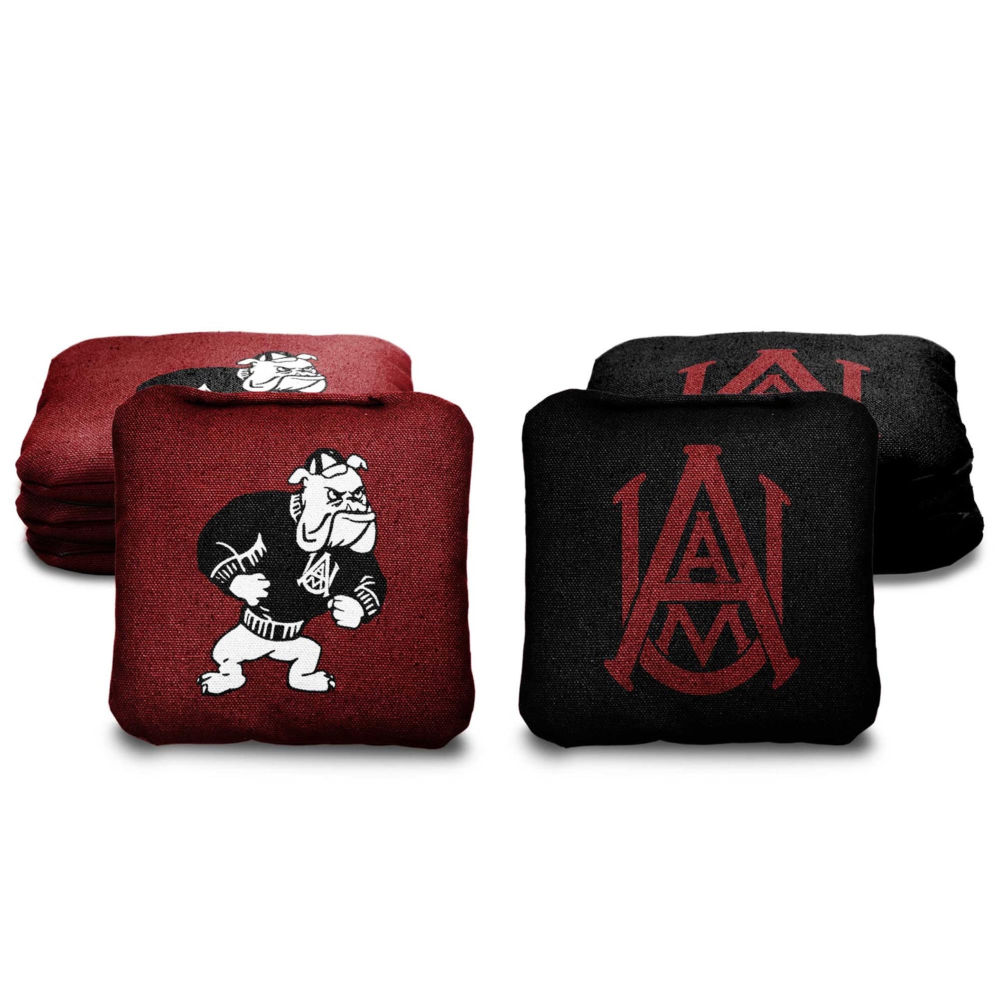 Alabama AM University Cornhole Bags - 8 Cornhole Bags