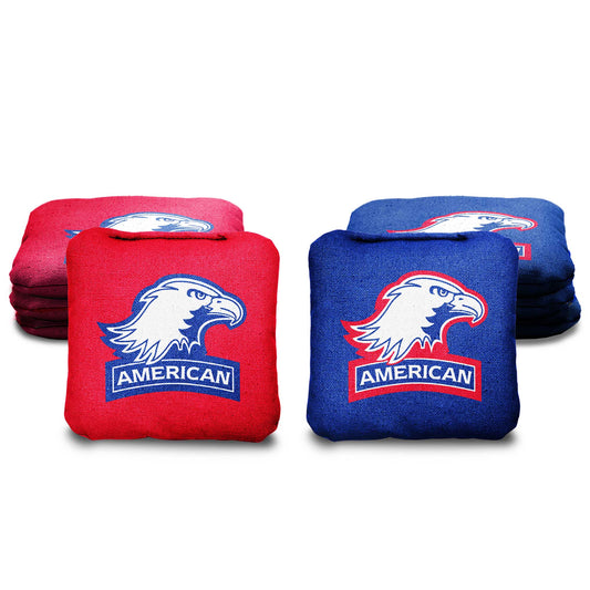 American University Cornhole Bags - 8 Cornhole Bags