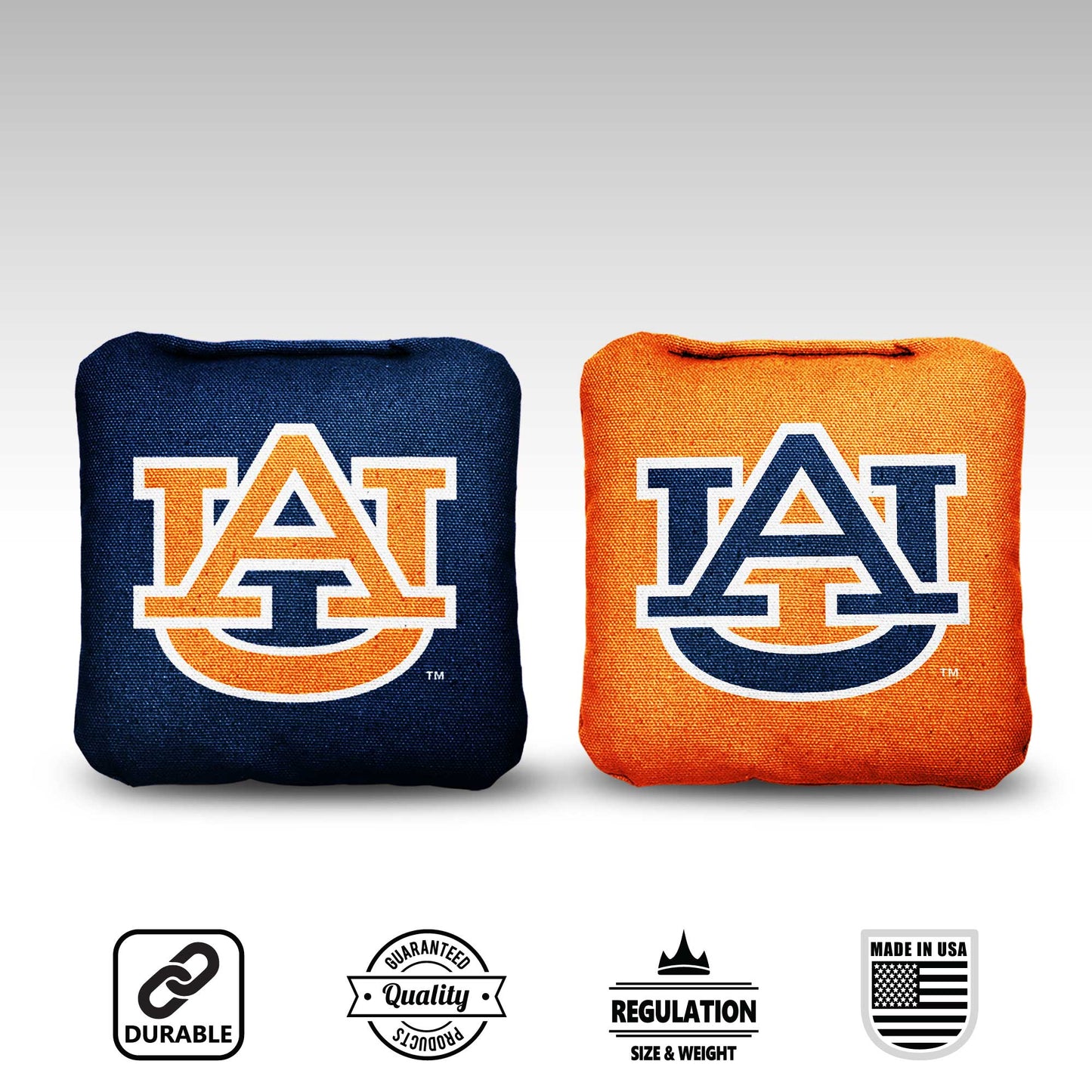 Auburn University Cornhole Bags - 8 Cornhole Bags
