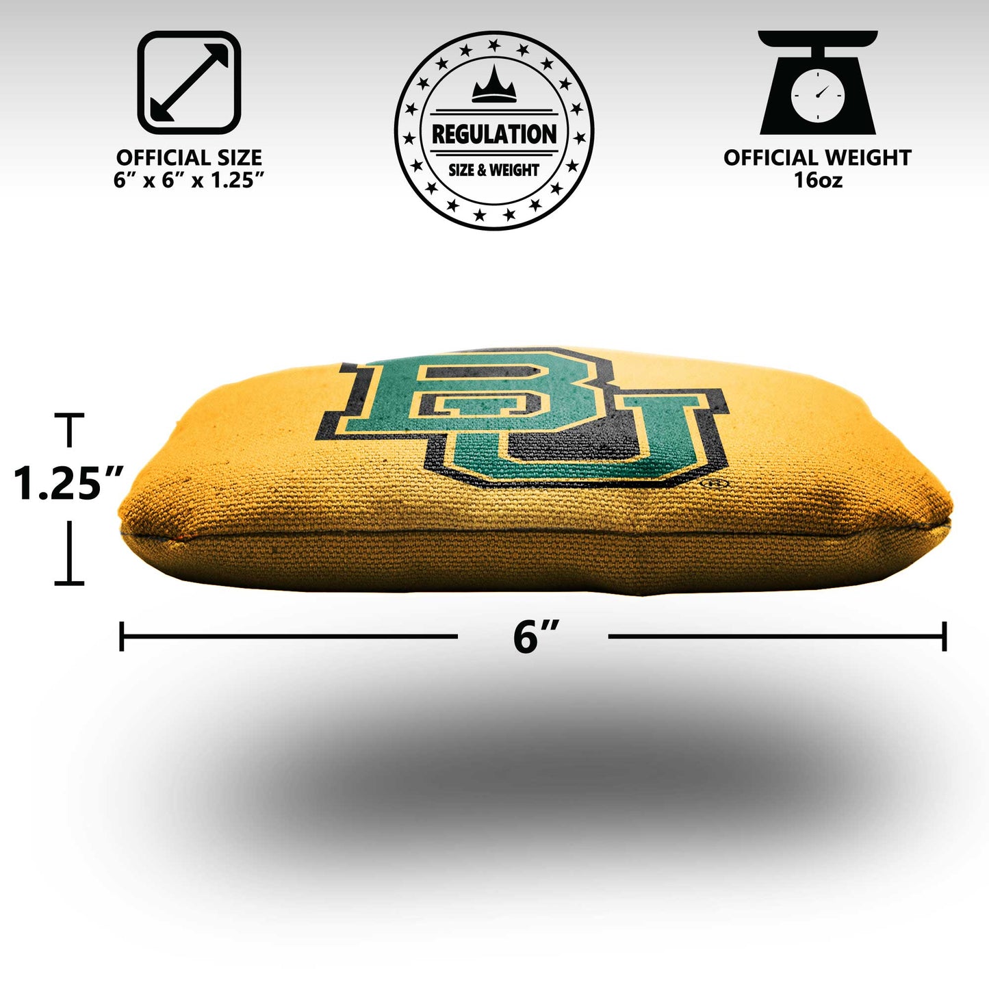 Baylor University Cornhole Bags - 8 Cornhole Bags