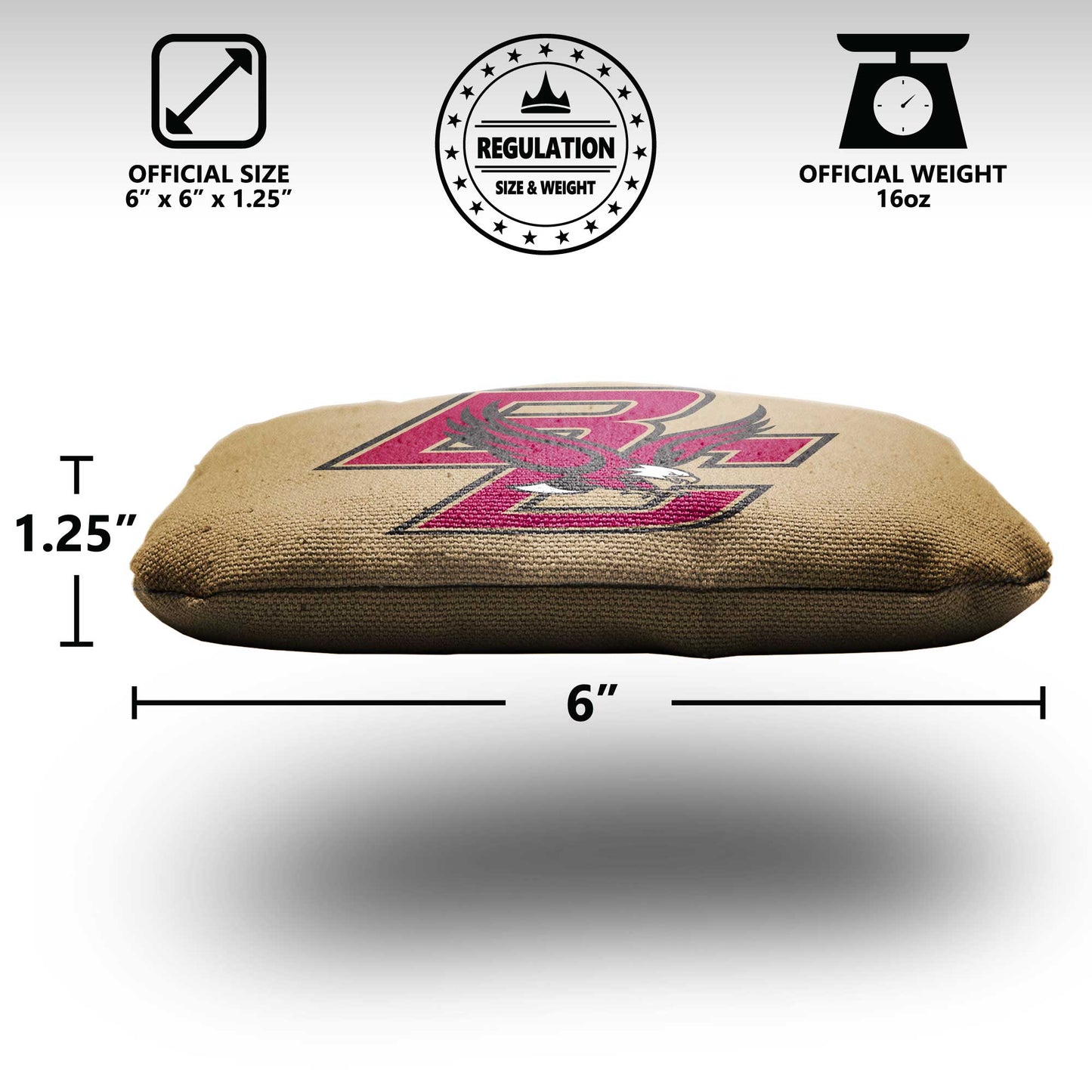 Boston College Cornhole Bags - 8 Cornhole Bags