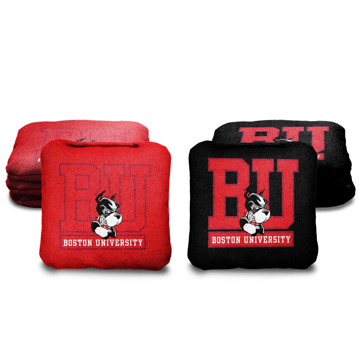 Boston University Cornhole Bags - 8 Cornhole Bags