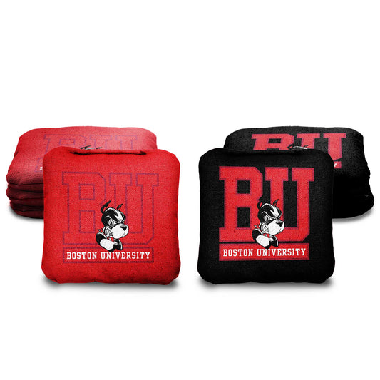 Boston University Cornhole Bags - 8 Cornhole Bags