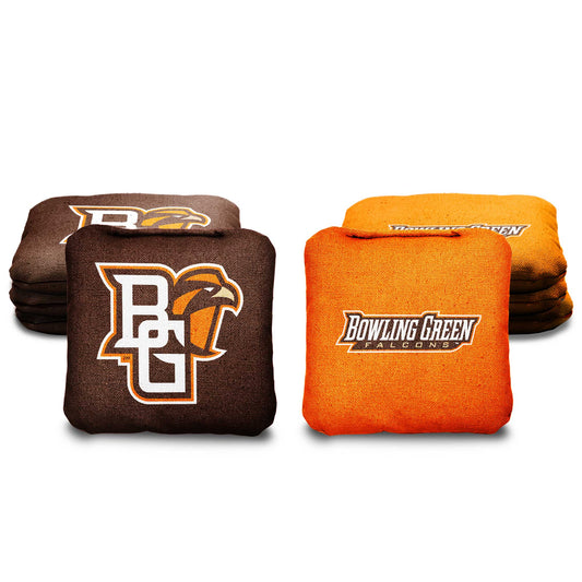 Bowling Green State University Cornhole Bags - 8 Cornhole Bags
