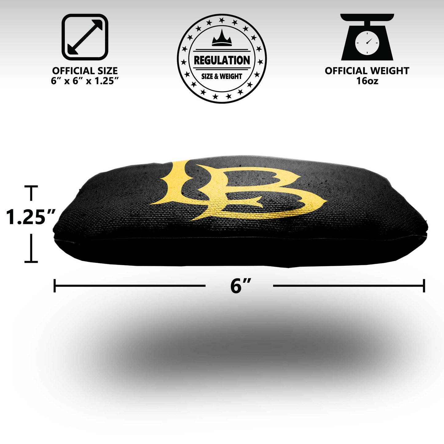 Cal State Long Beach Cornhole Bags - 8 Cornhole Bags