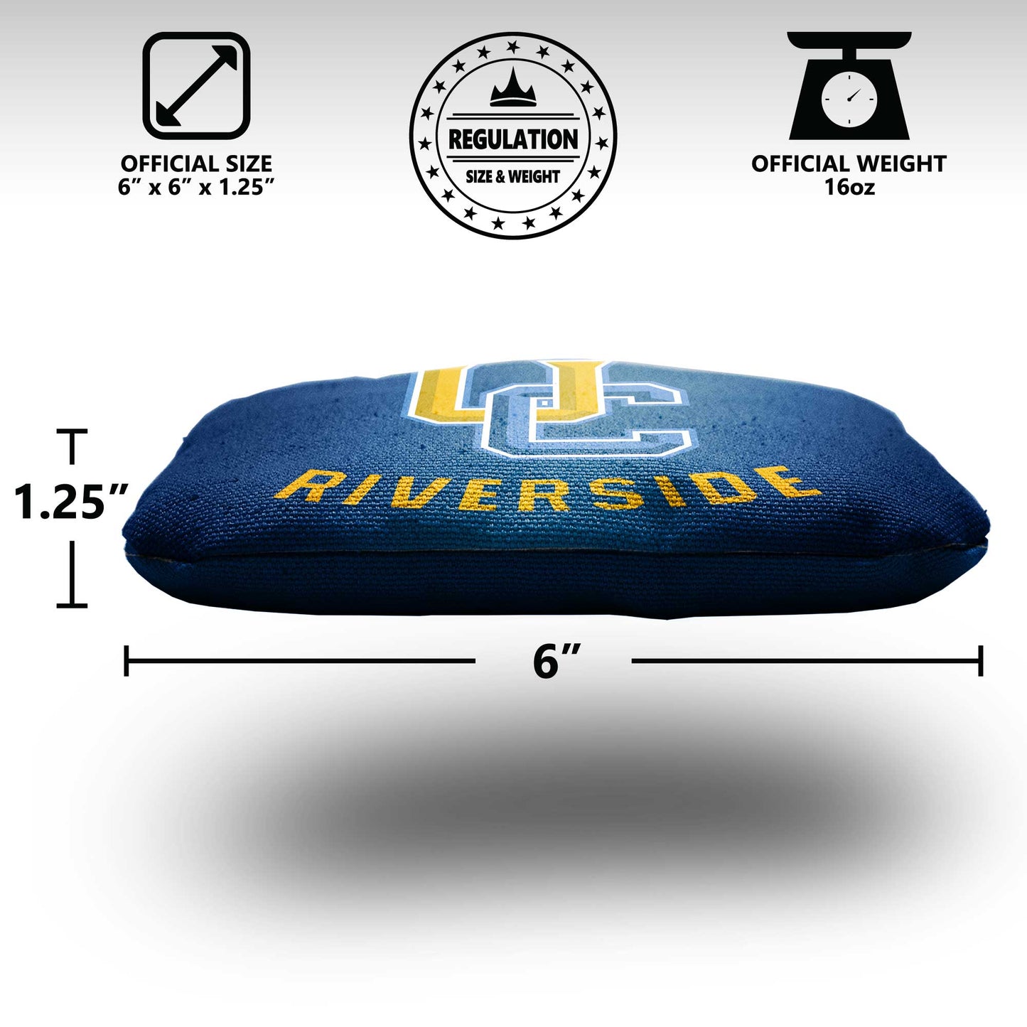 Cal State Riverside Cornhole Bags - 8 Cornhole Bags
