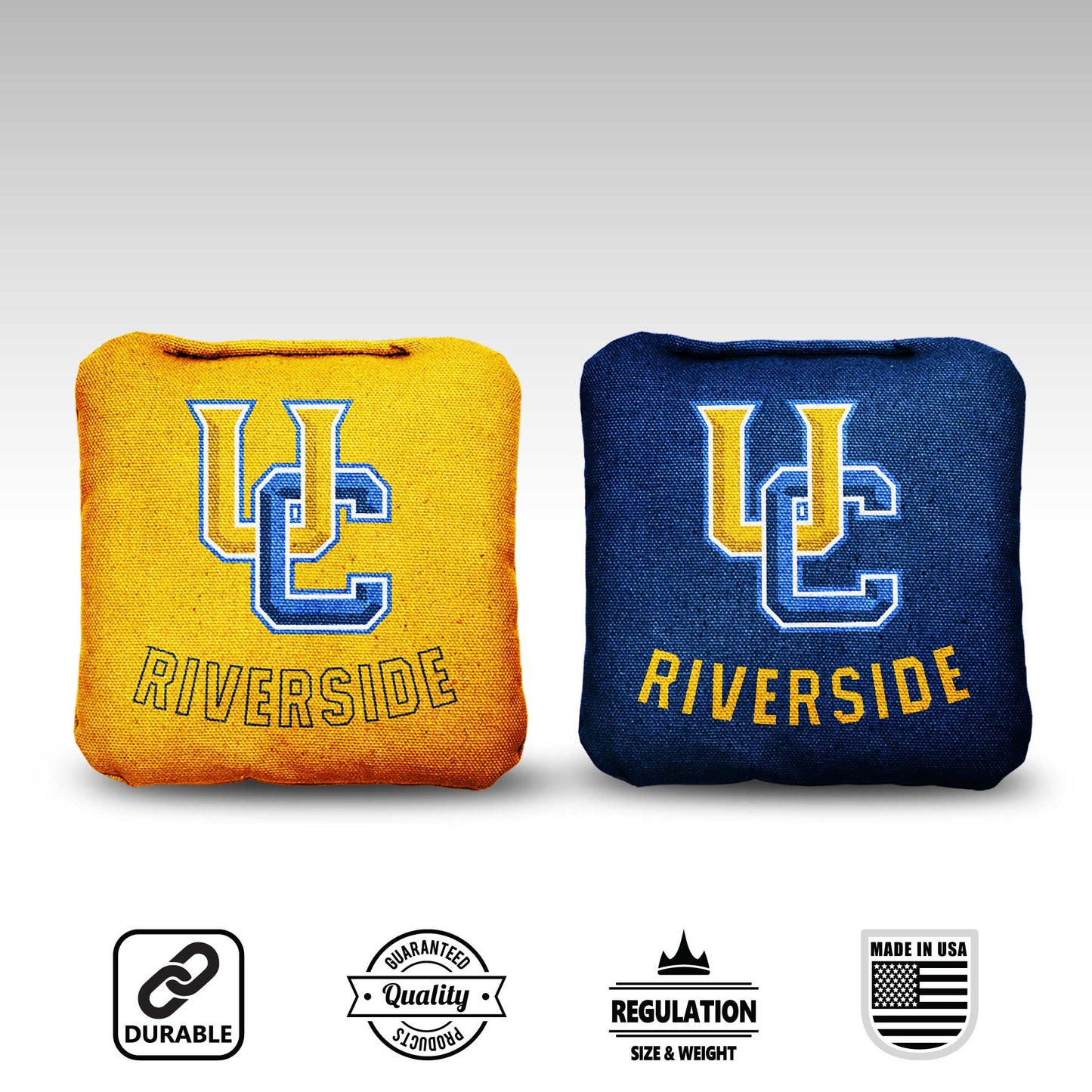 Cal State Riverside Cornhole Bags - 8 Cornhole Bags