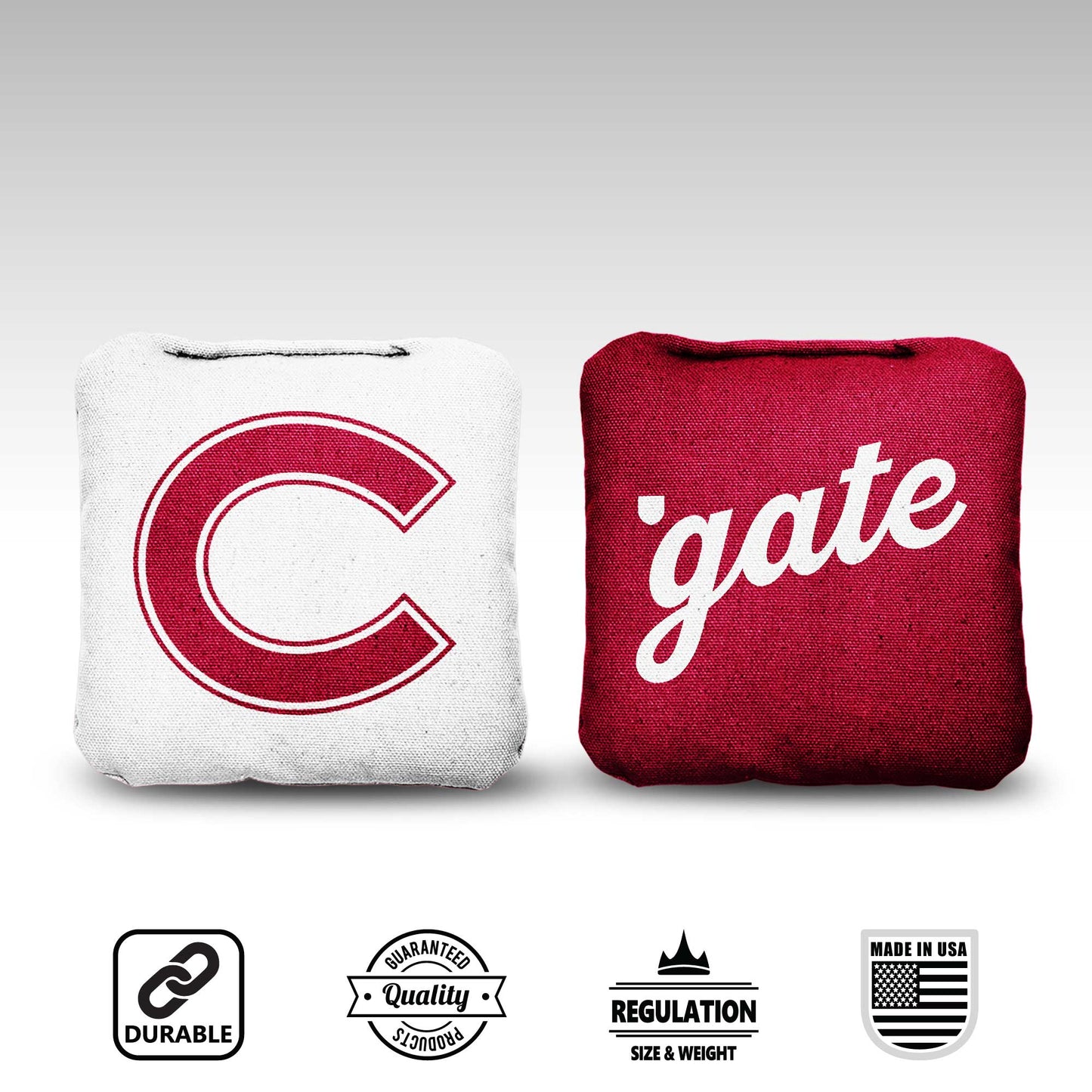 Colgate University Cornhole Bags - 8 Cornhole Bags