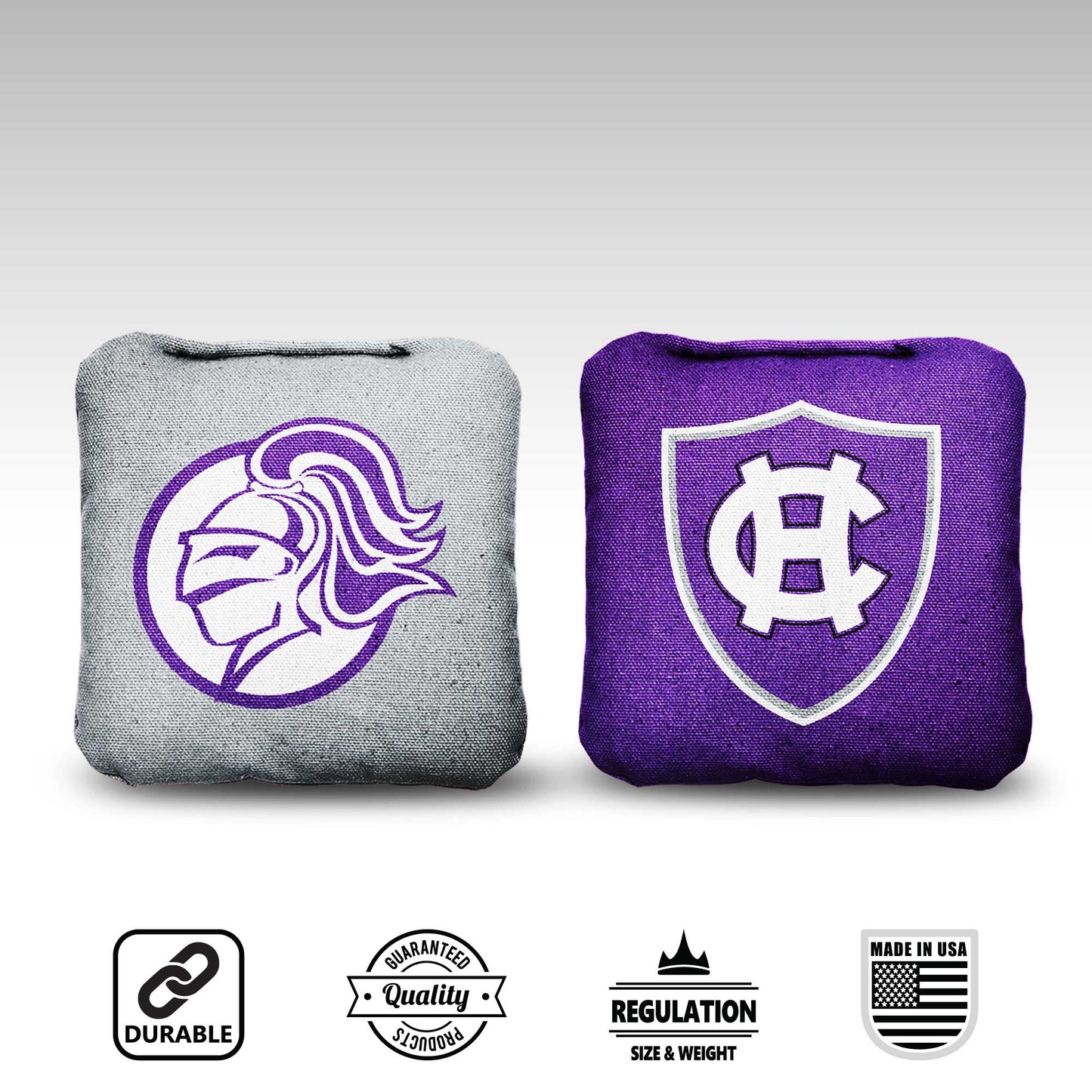 College of the Holy Cross Cornhole Bags - 8 Cornhole Bags