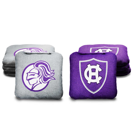 College of the Holy Cross Cornhole Bags - 8 Cornhole Bags
