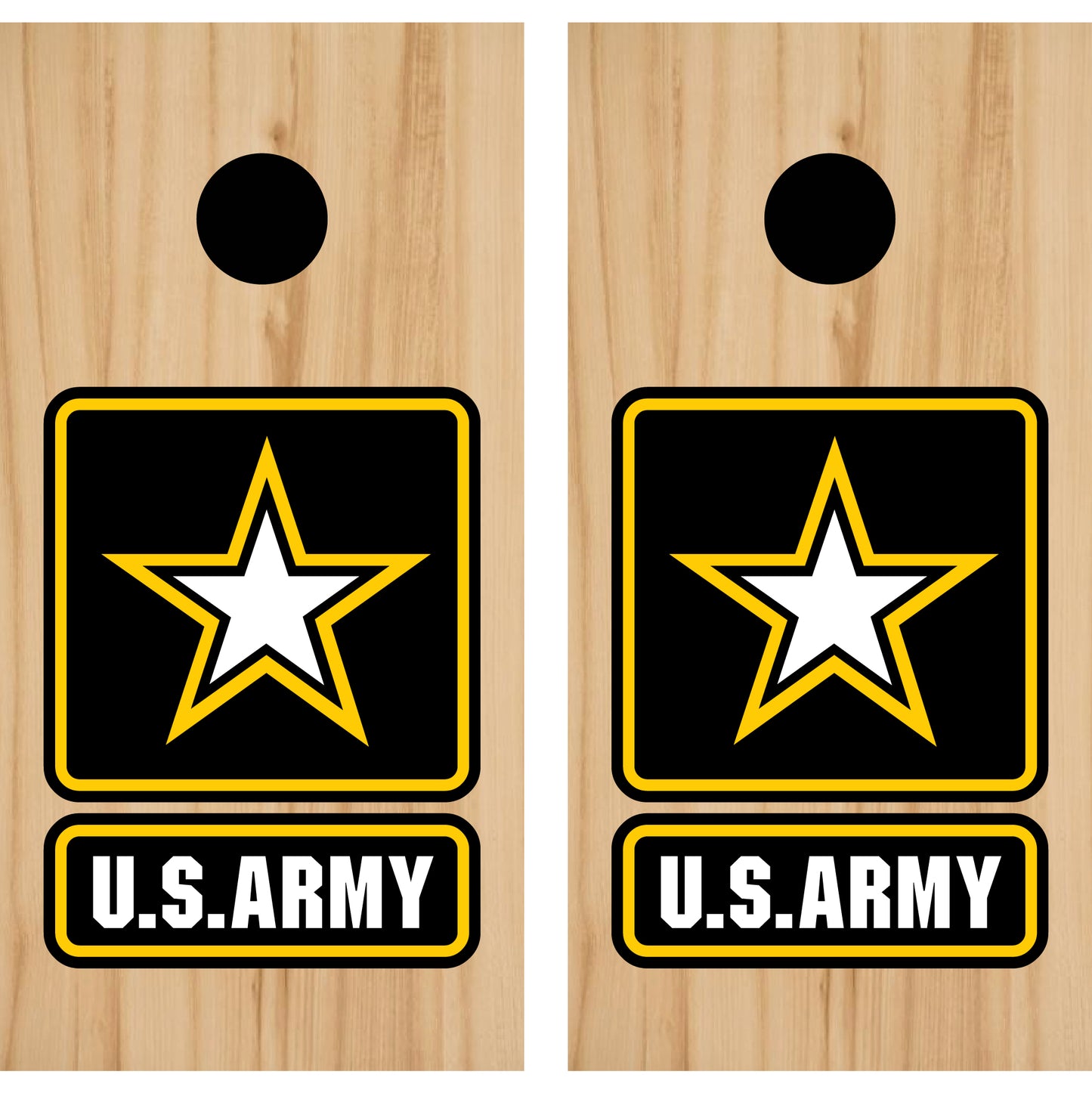 Die Cut Custom Cornhole Decals