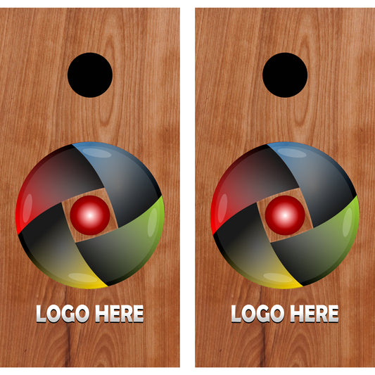 Die Cut Custom Cornhole Decals