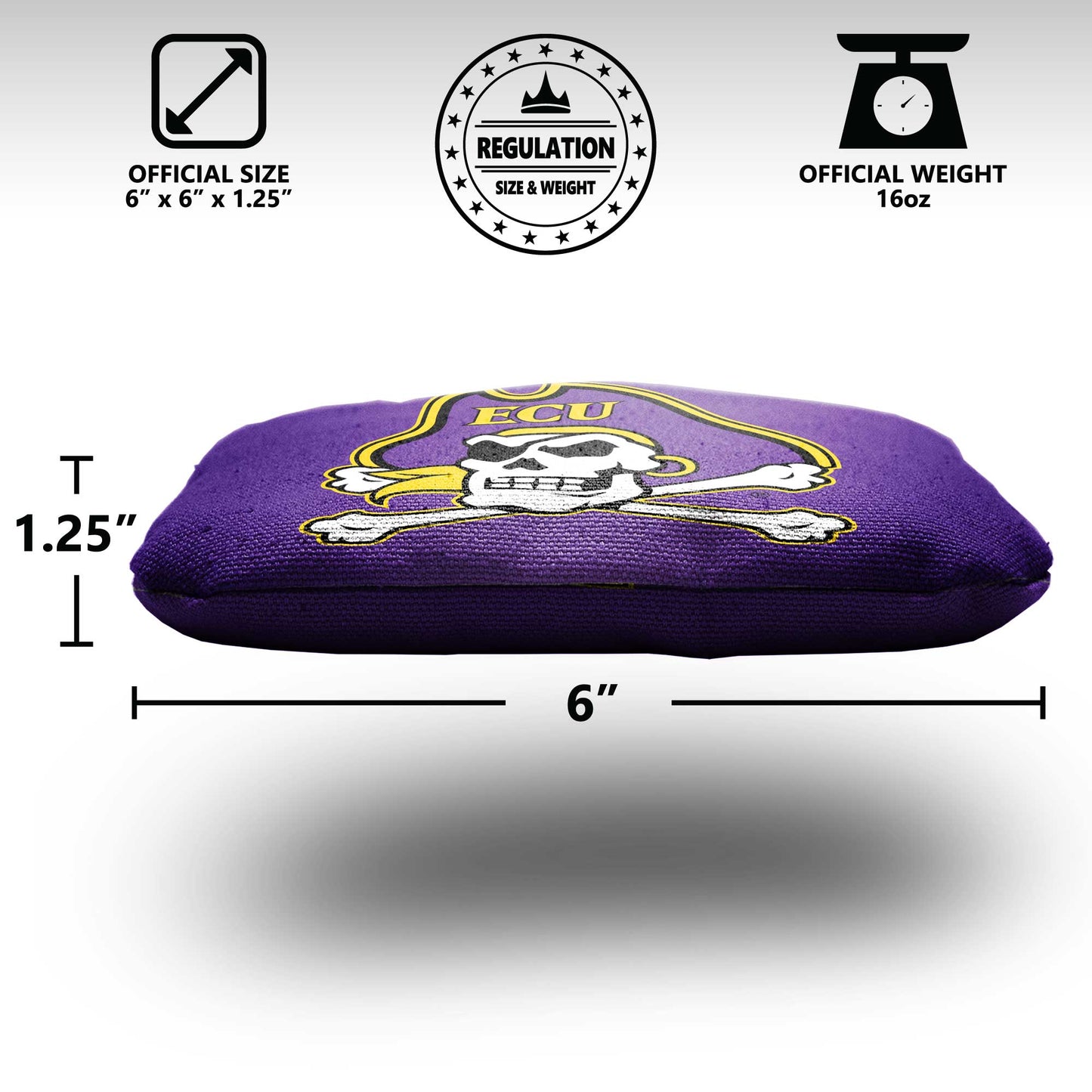 East Carolina University Cornhole Bags - 8 Cornhole Bags