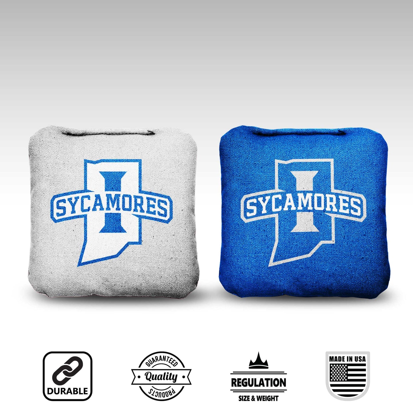 Indiana State University Cornhole Bags - 8 Cornhole Bags
