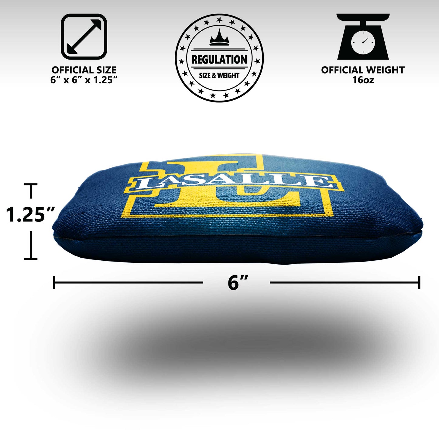 La Salle University Cornhole Bags - 8 Cornhole Bags