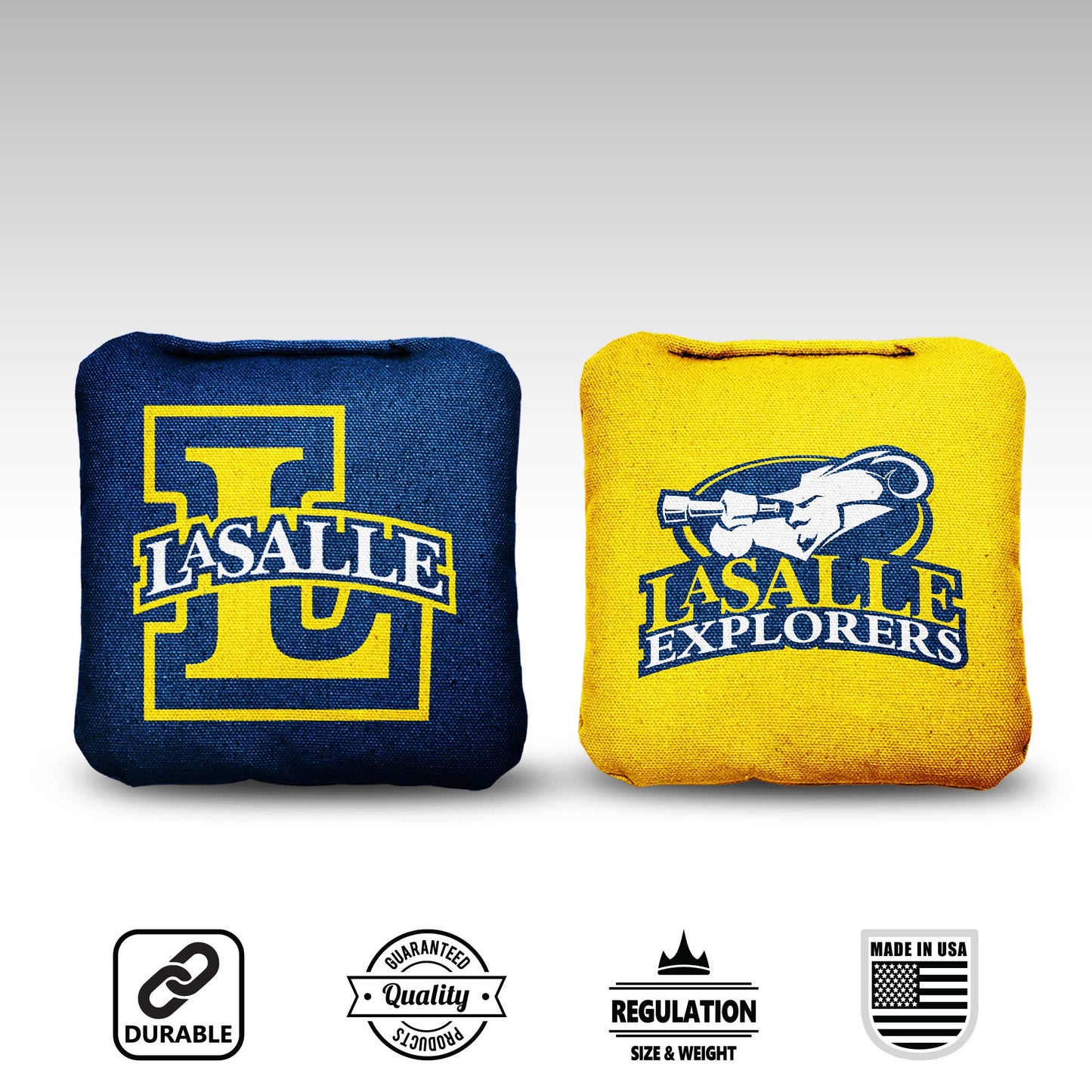 La Salle University Cornhole Bags - 8 Cornhole Bags