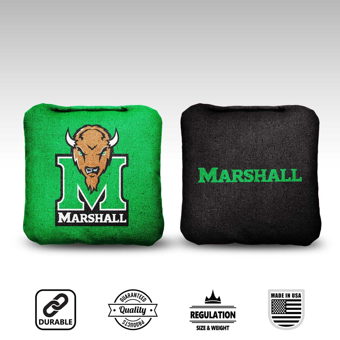 Marshall University Cornhole Bags - 8 Cornhole Bags
