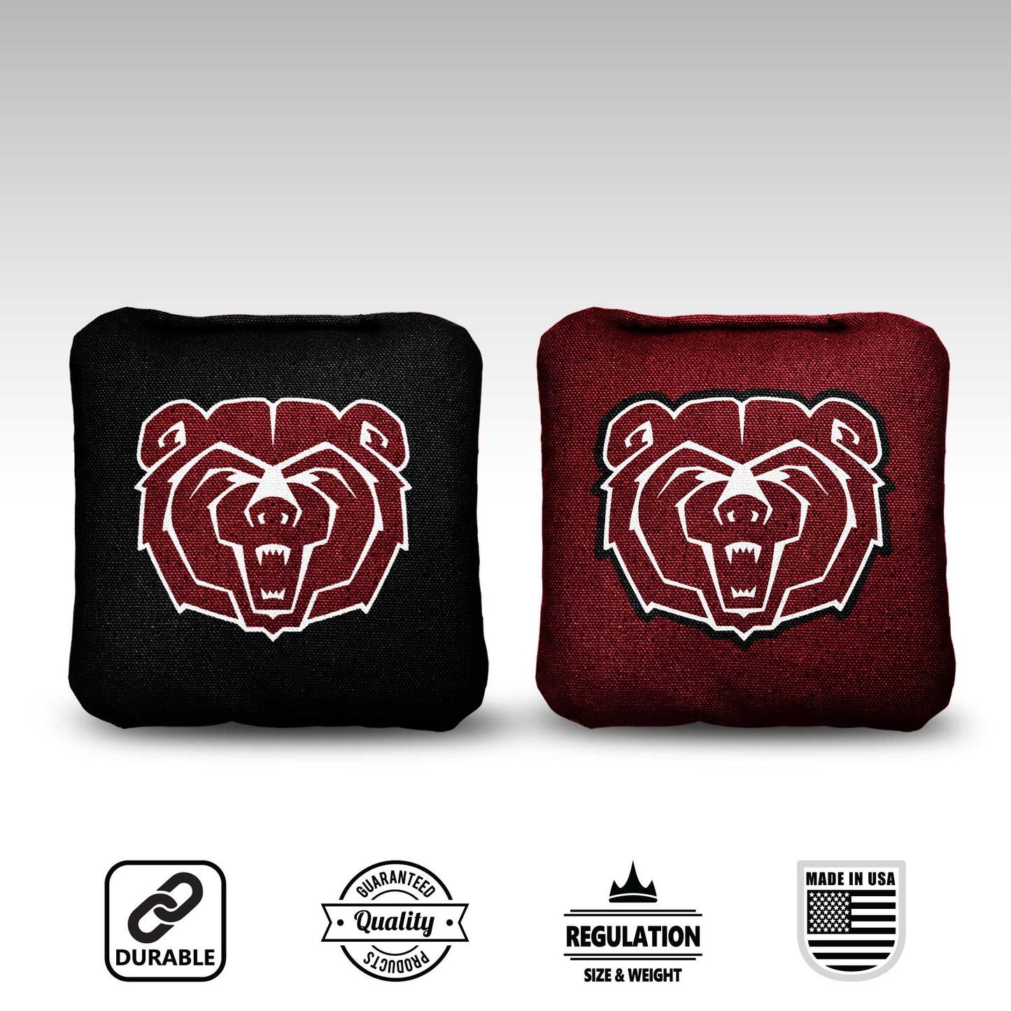 Missouri State University Cornhole Bags - 8 Cornhole Bags
