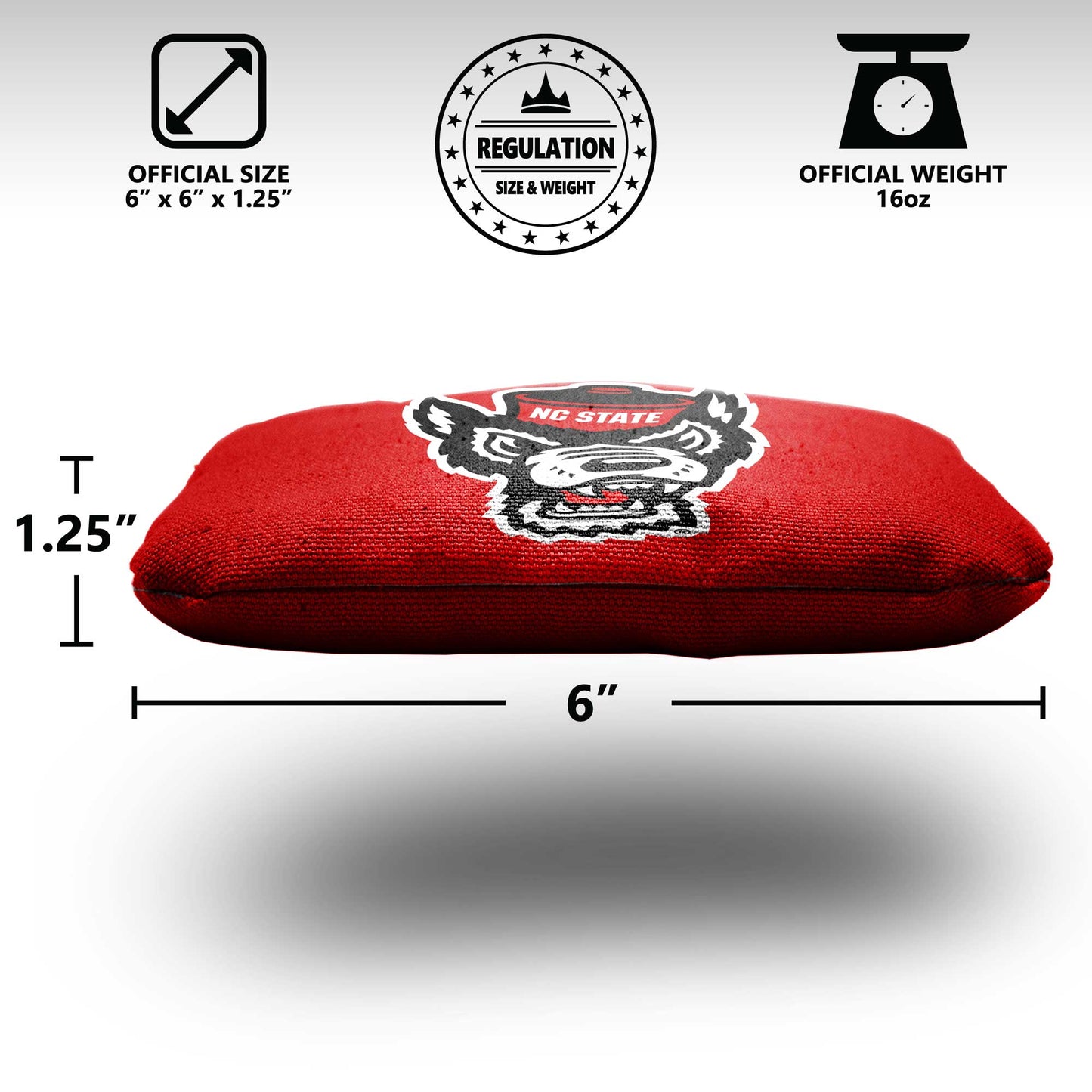 North Carolina State Cornhole Bags - 8 Cornhole Bags