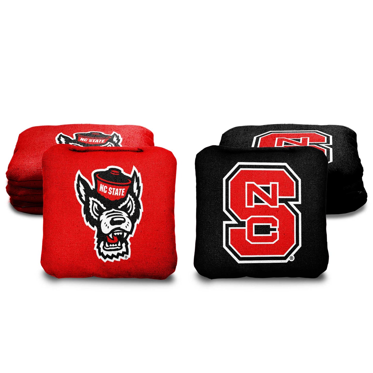 North Carolina State Cornhole Bags - 8 Cornhole Bags
