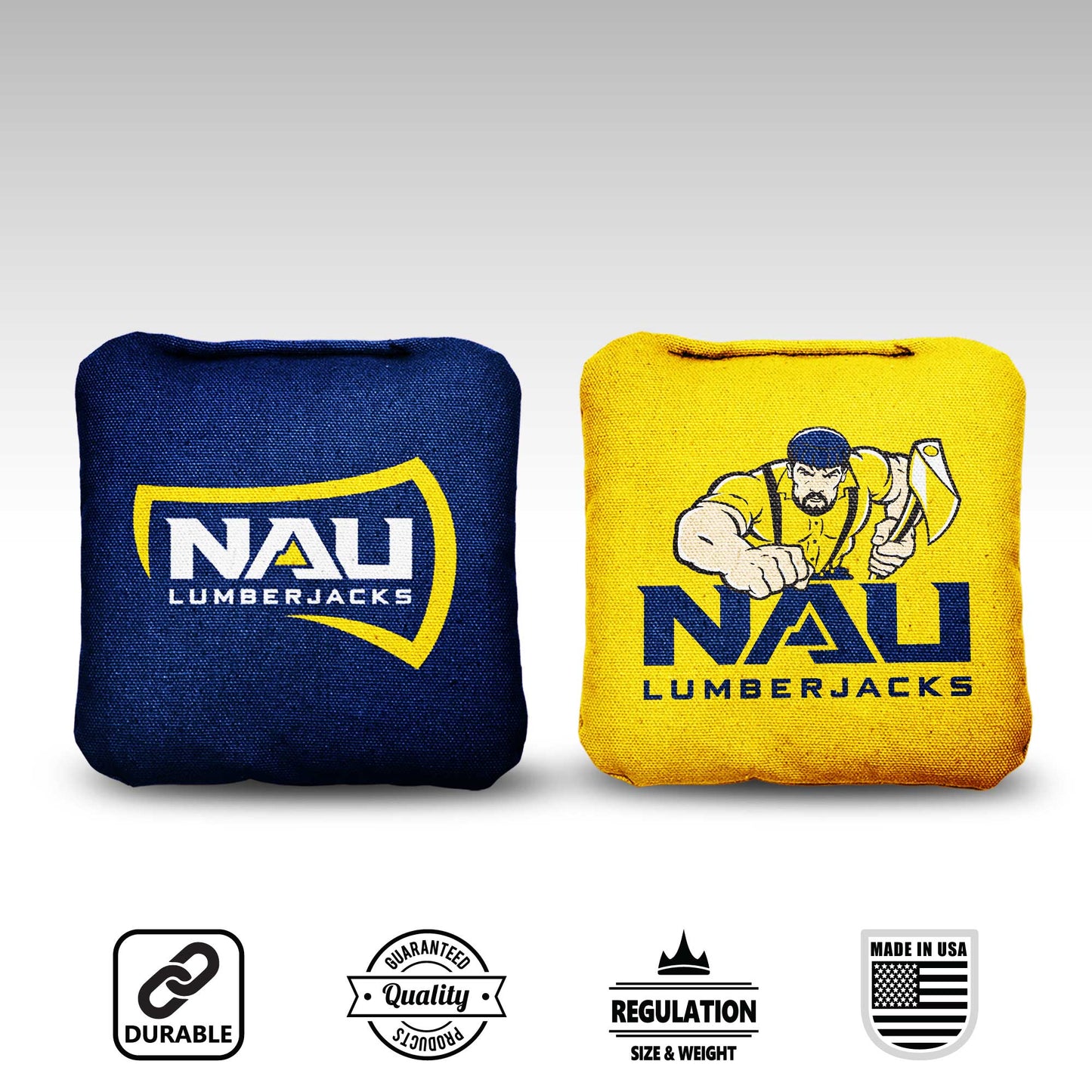 Northern Arizona University Cornhole Bags - 8 Cornhole Bags