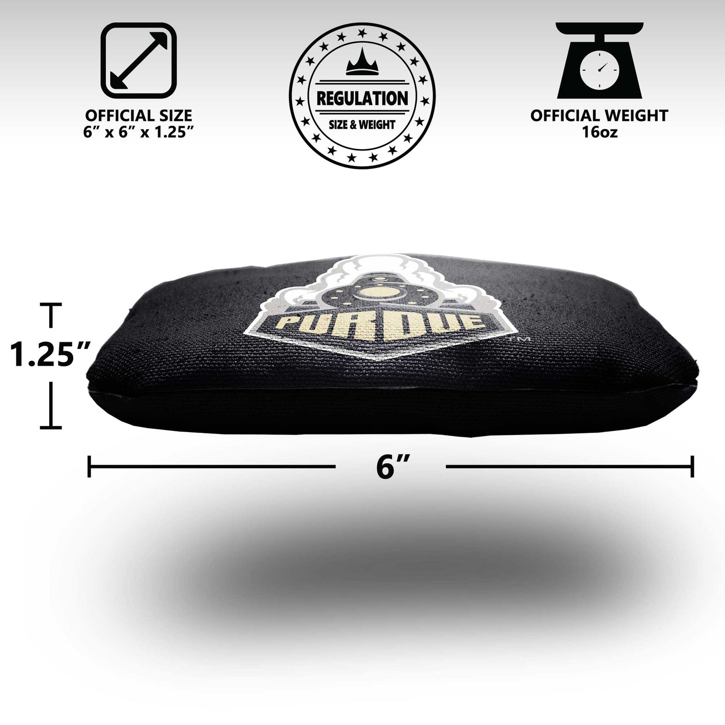 Purdue University Cornhole Bags - 8 Cornhole Bags