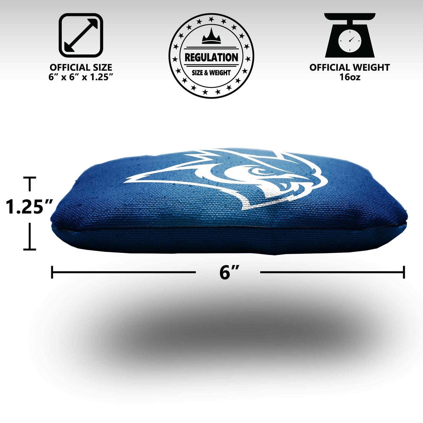 Rice University Cornhole Bags - 8 Cornhole Bags