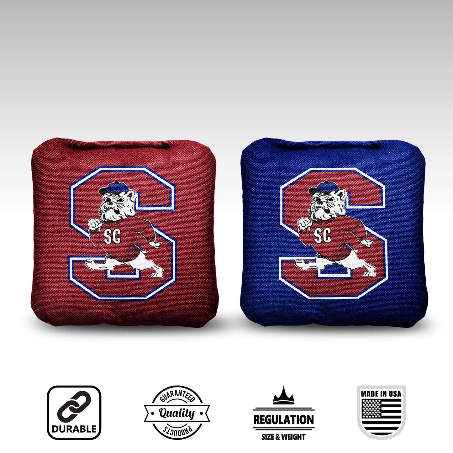 South Carolina State University Cornhole Bags - 8 Cornhole Bags