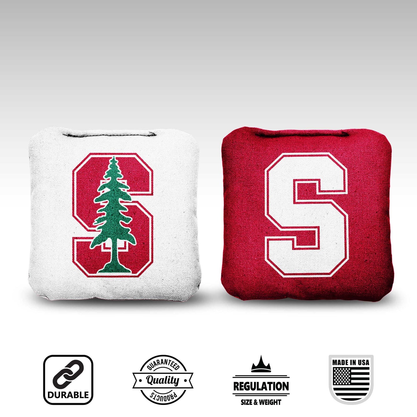 Stanford University Cornhole Bags - 8 Cornhole Bags