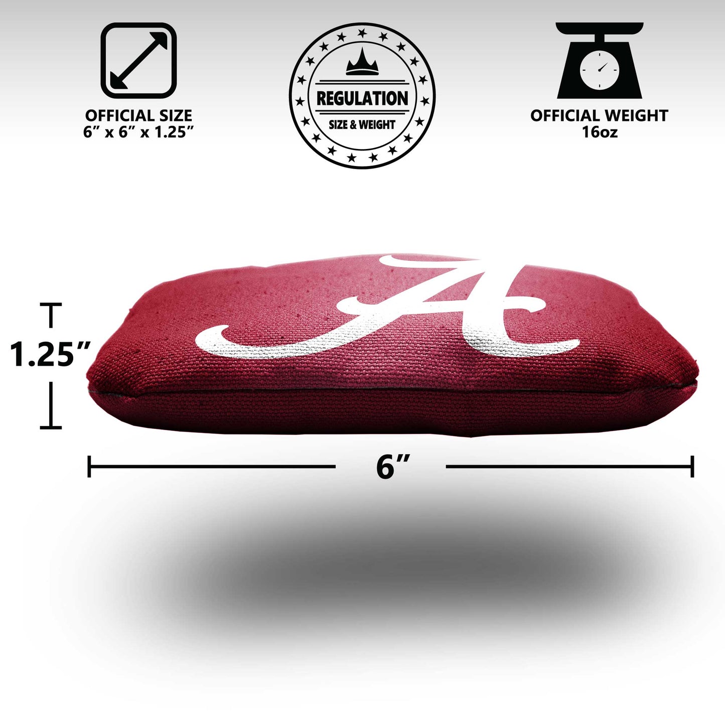 University of Alabama Cornhole Bags - 8 Cornhole Bags