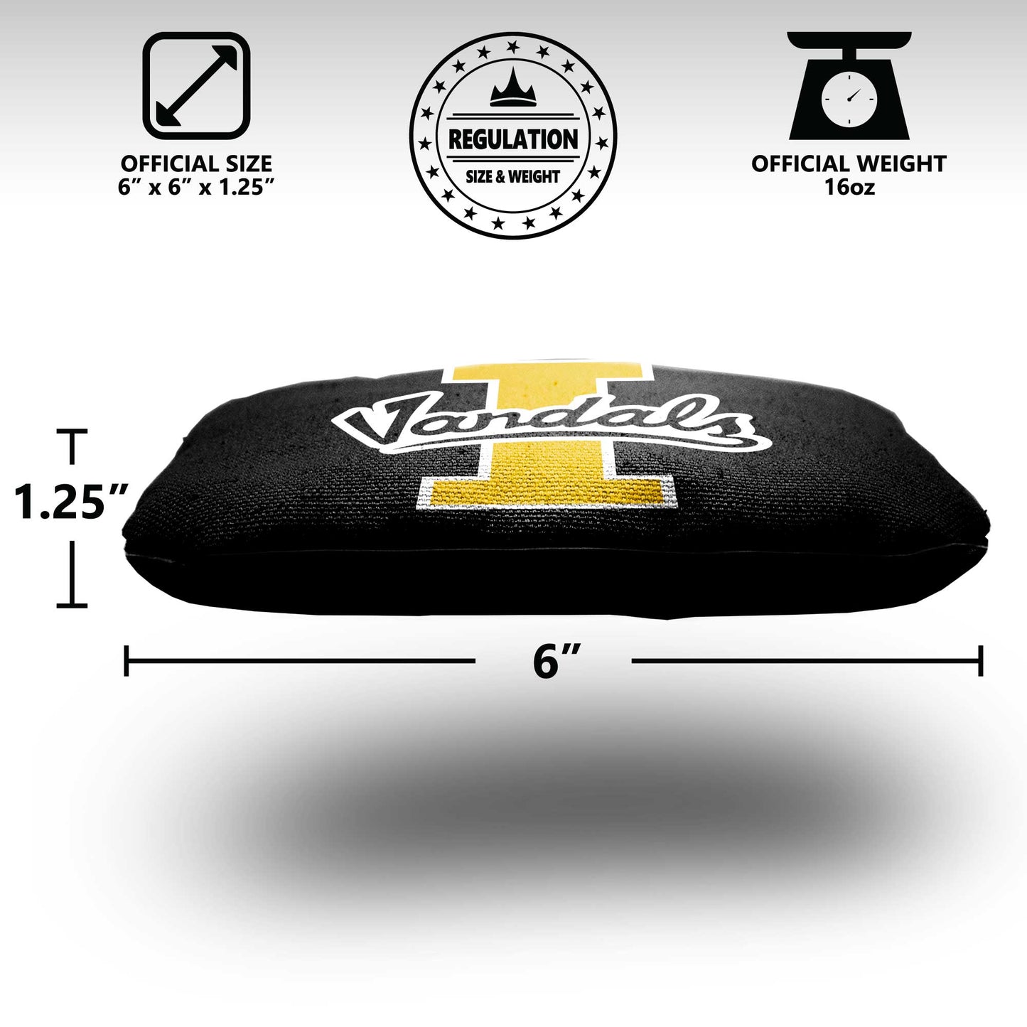 University of Idaho Cornhole Bags - 8 Cornhole Bags
