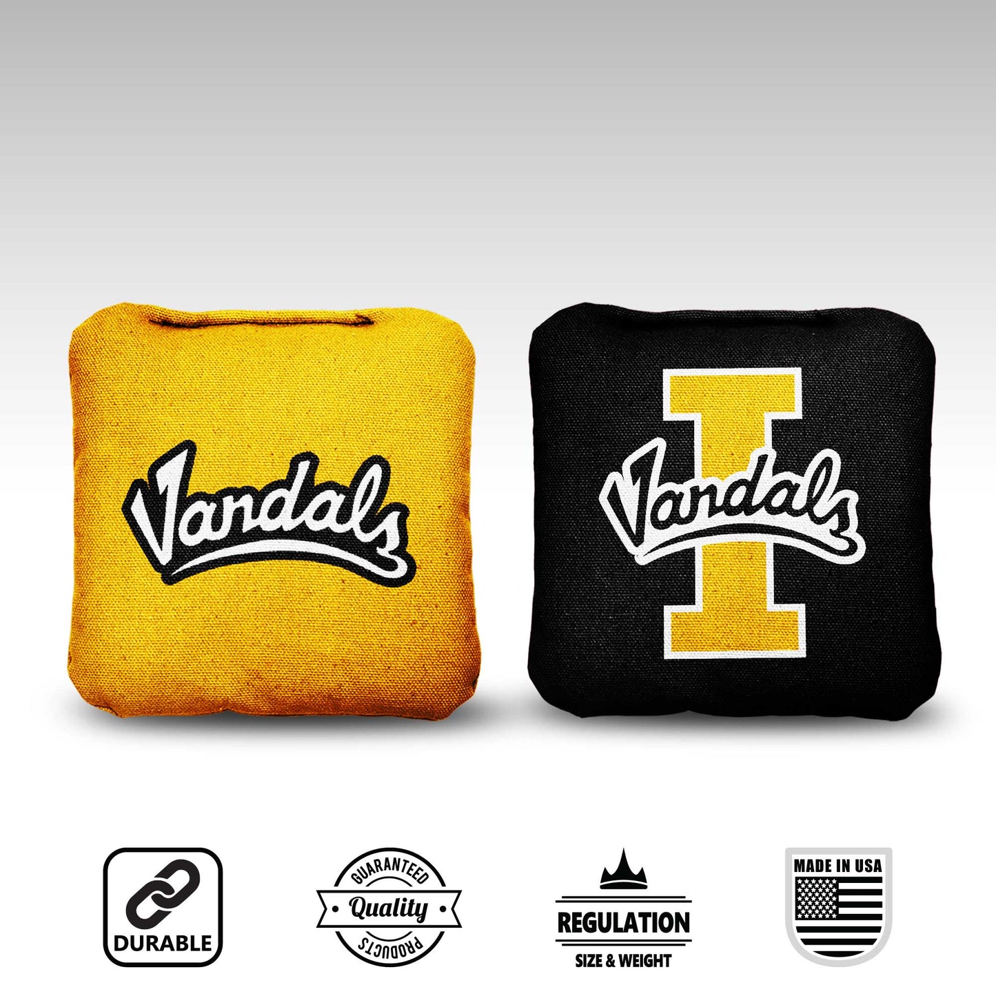 University of Idaho Cornhole Bags - 8 Cornhole Bags