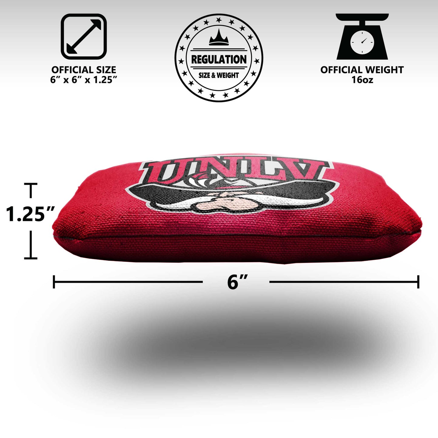 University of Nevada Las Vegas Cornhole Bags - 8 Cornhole Bags