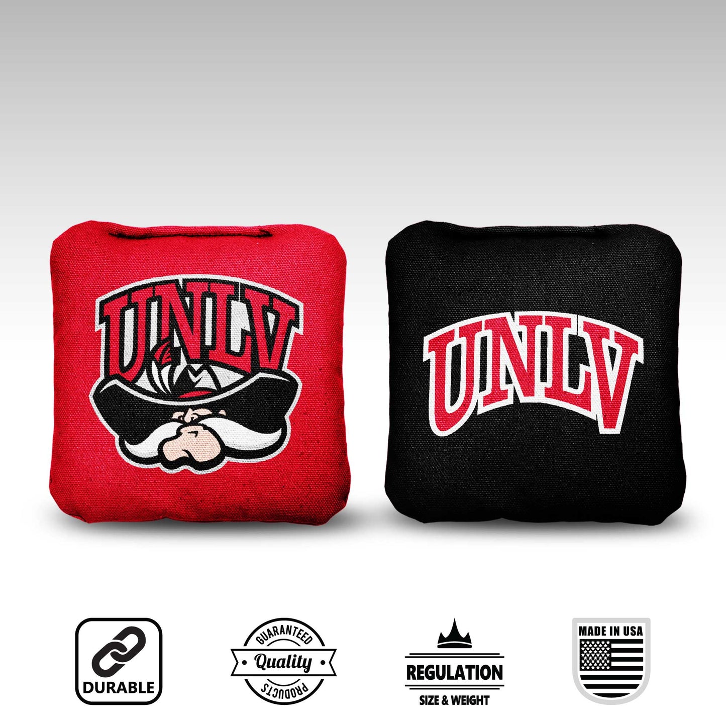 University of Nevada Las Vegas Cornhole Bags - 8 Cornhole Bags