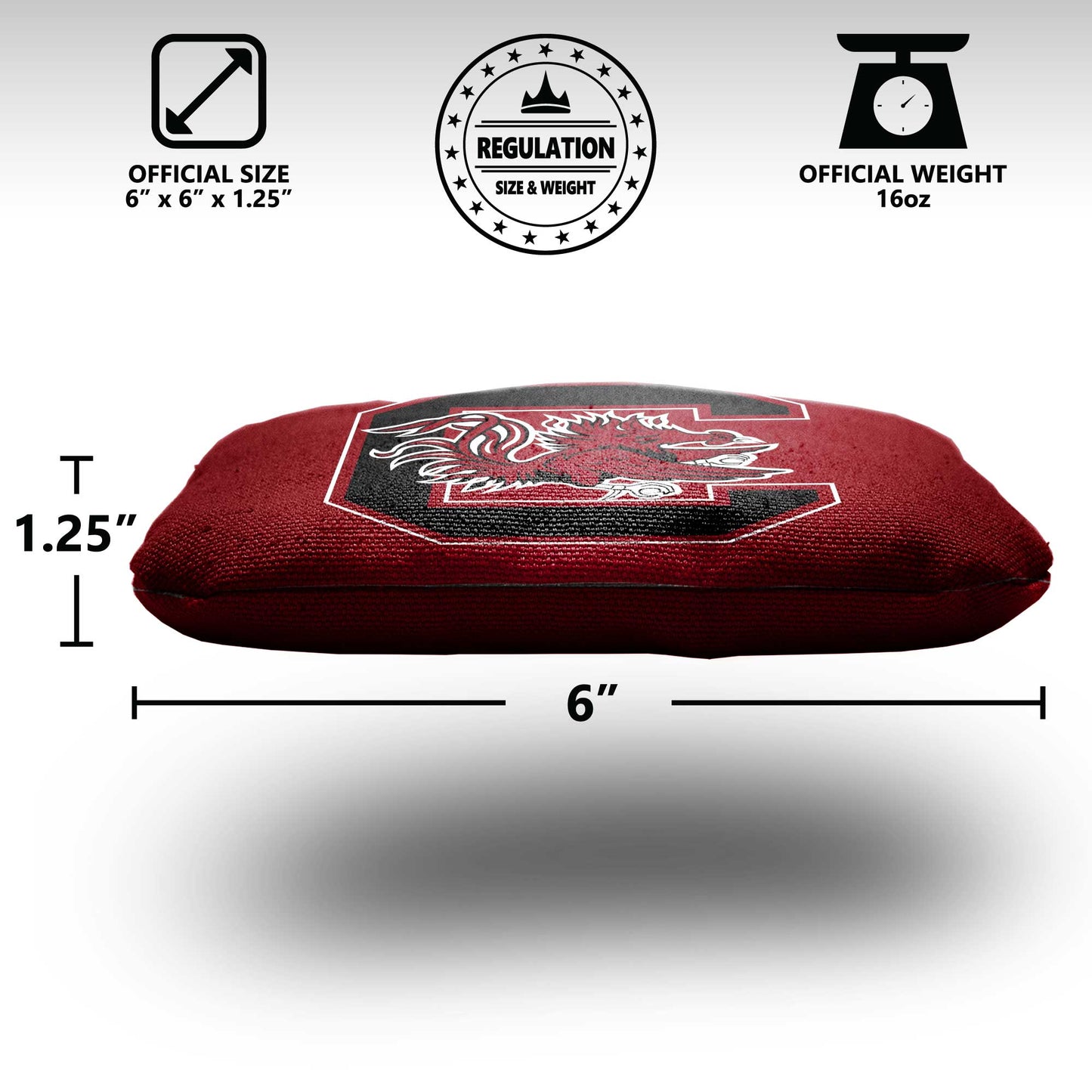 University of South Carolina Cornhole Bags - 8 Cornhole Bags