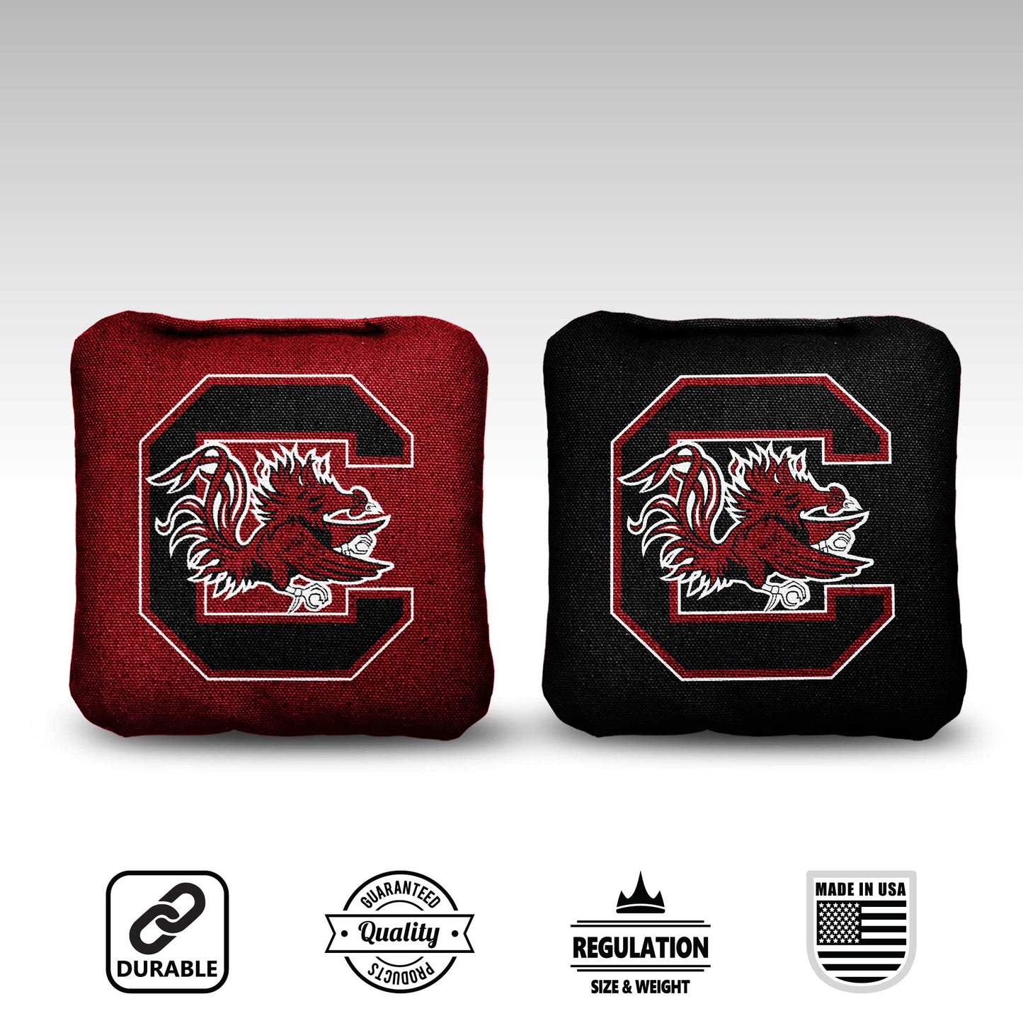 University of South Carolina Cornhole Bags - 8 Cornhole Bags