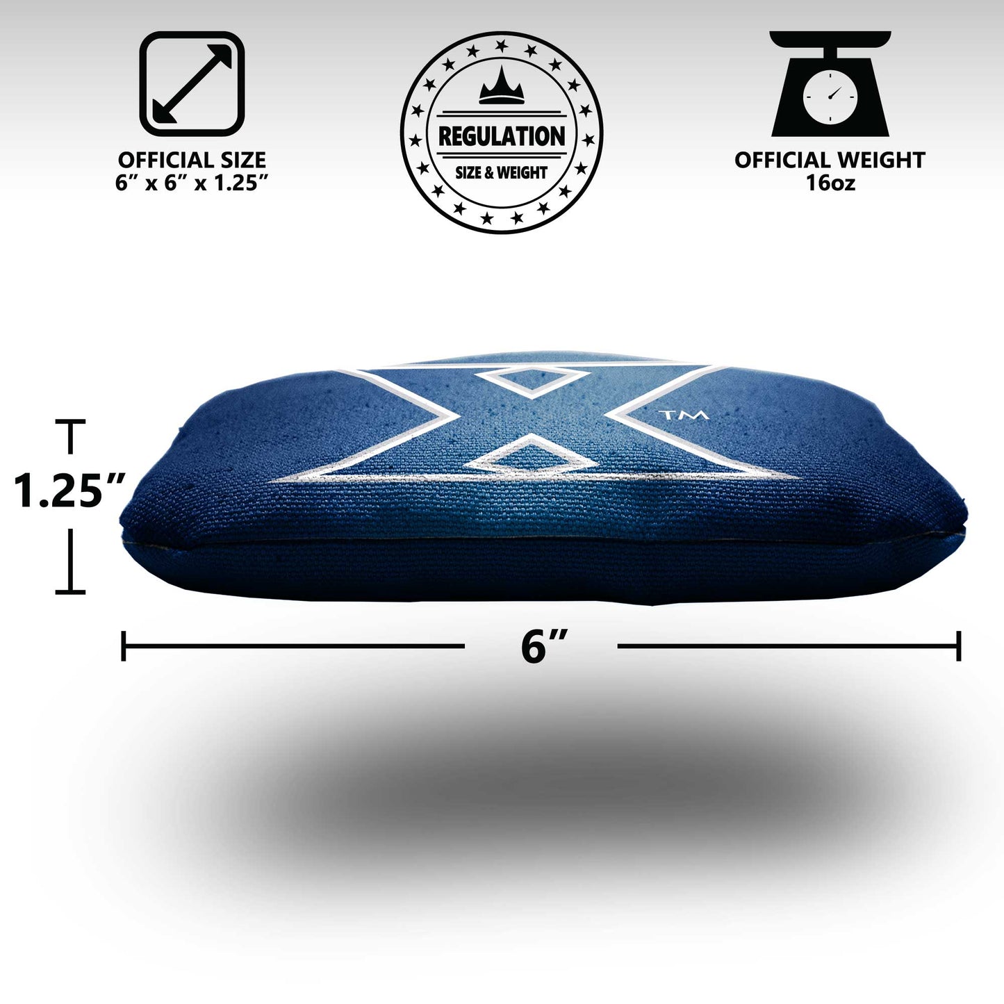 Xavier University Cornhole Bags - 8 Cornhole Bags