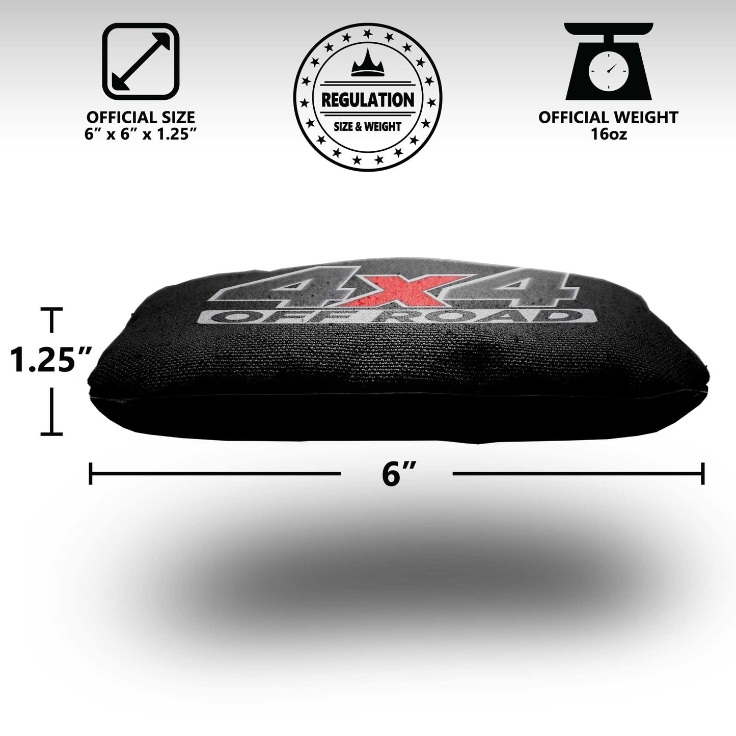 The 4x4s - 8 Cornhole Bags