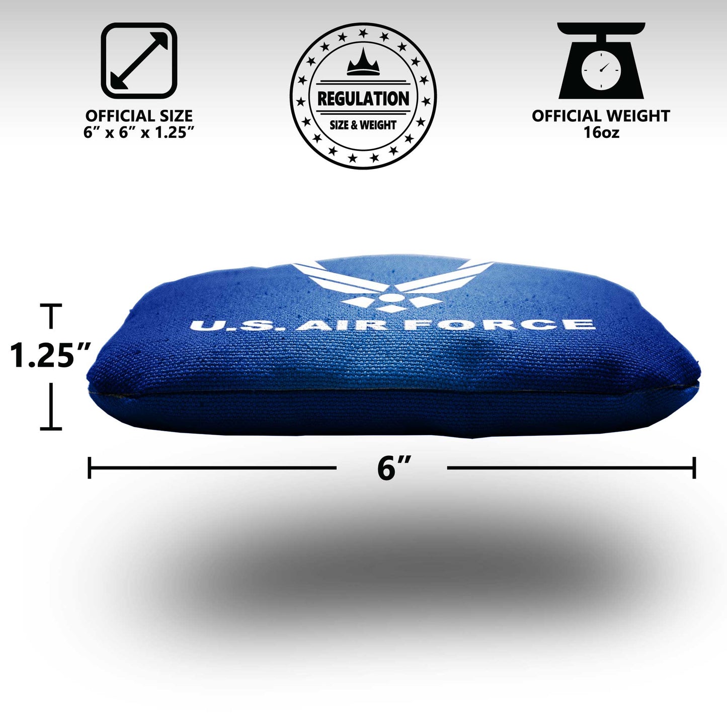 The Air Forces - 8 Cornhole Bags