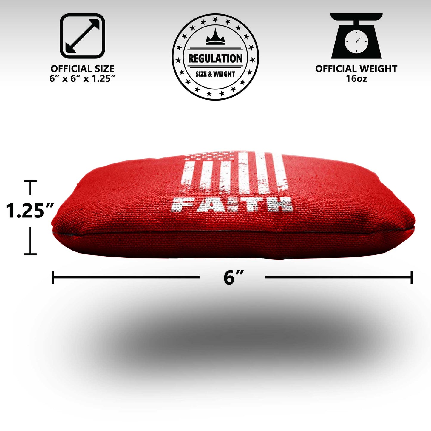 The American Faiths - 8 Cornhole Bags