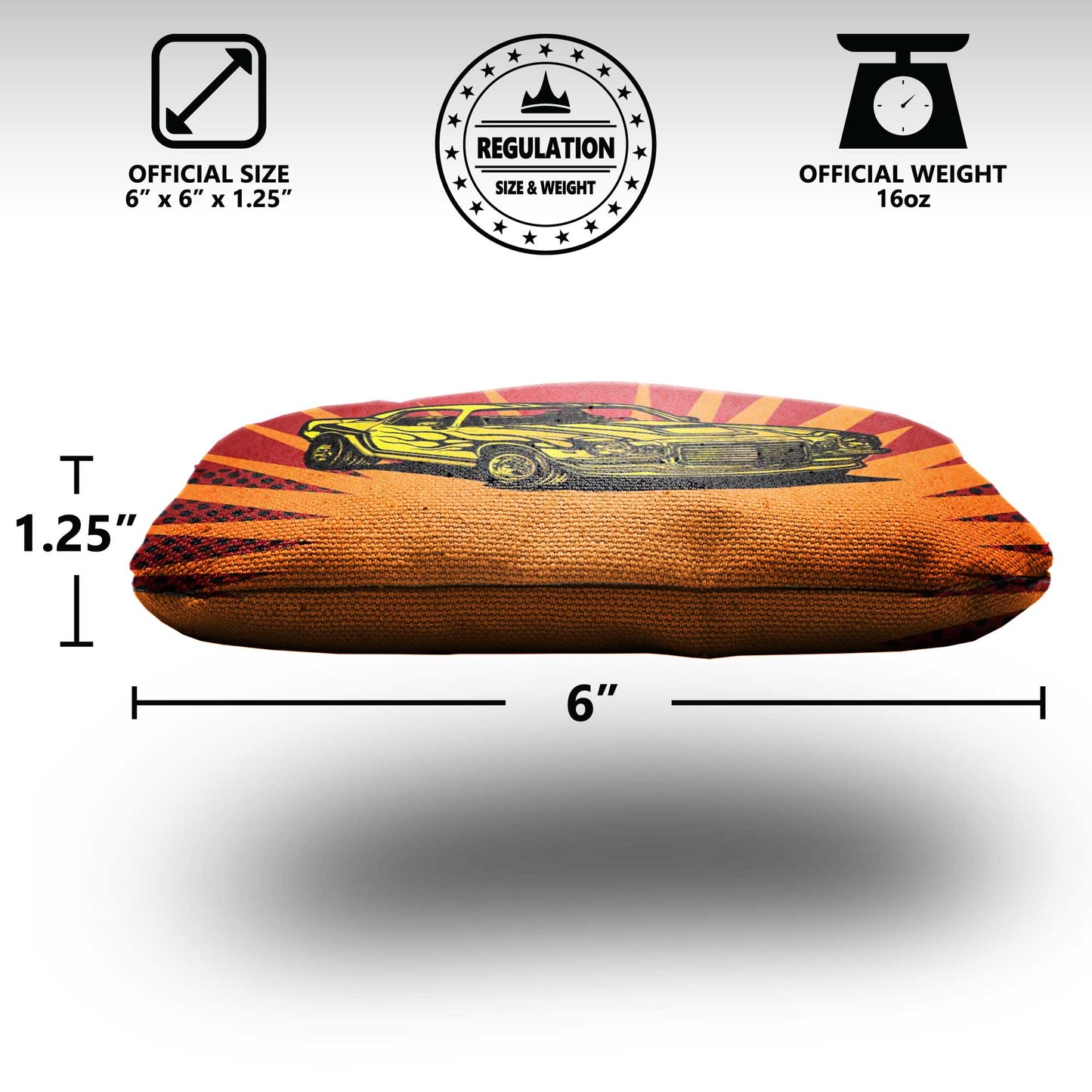 The American Muscles - 8 Cornhole Bags