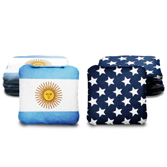 The Argentines and Mericas - 8 Cornhole Bags