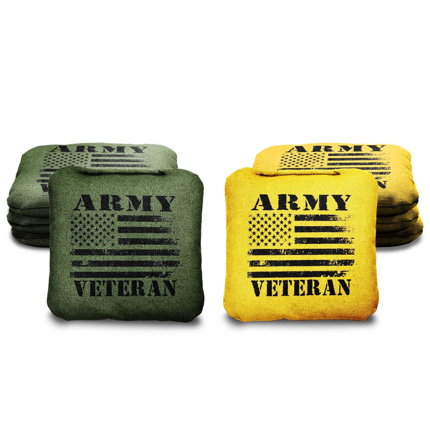 The Army Vets - 8 Cornhole Bags