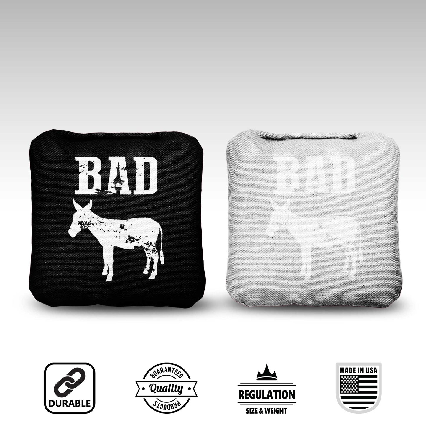 The Bad Asses - 8 Cornhole Bags