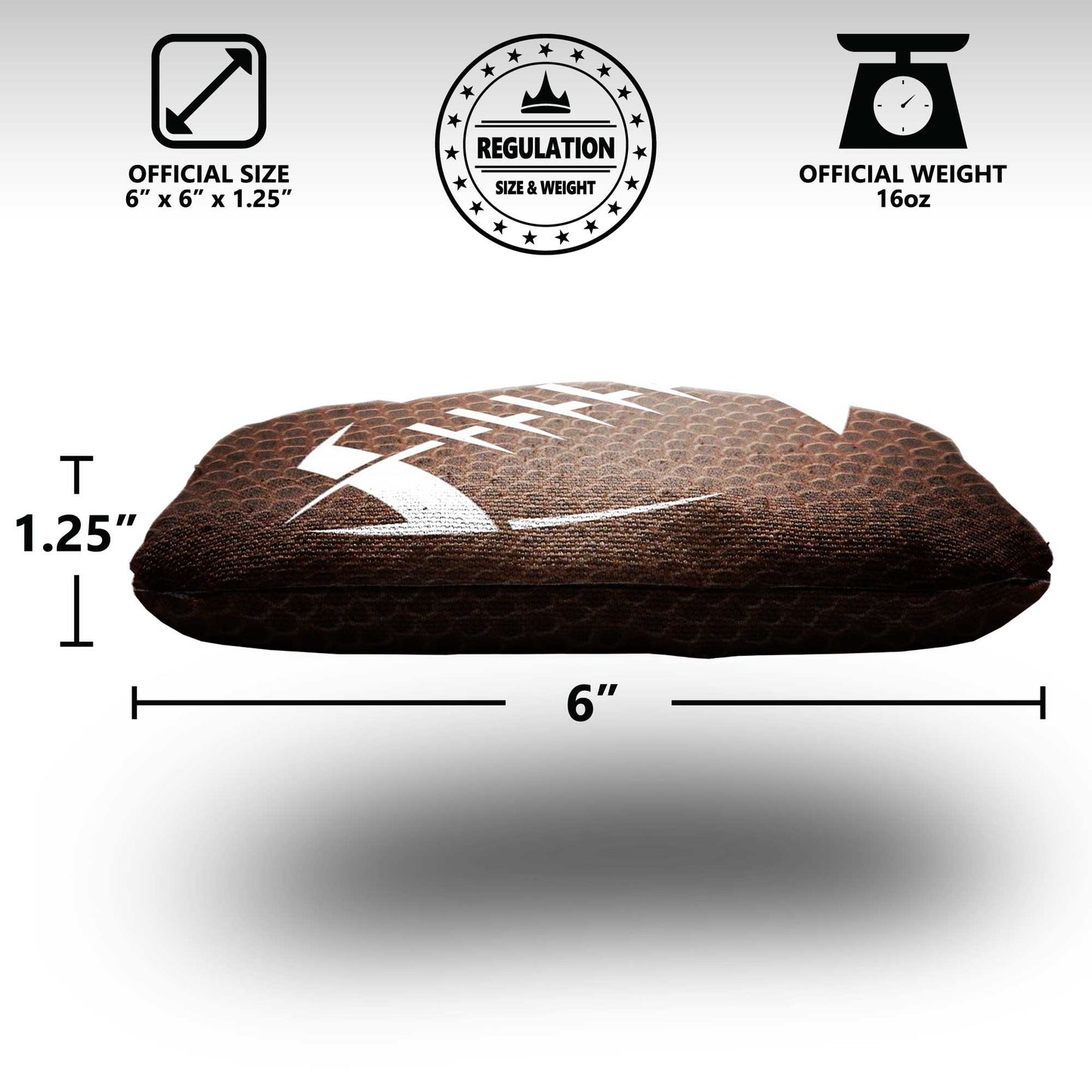 The Pigskins - 8 Cornhole Bags