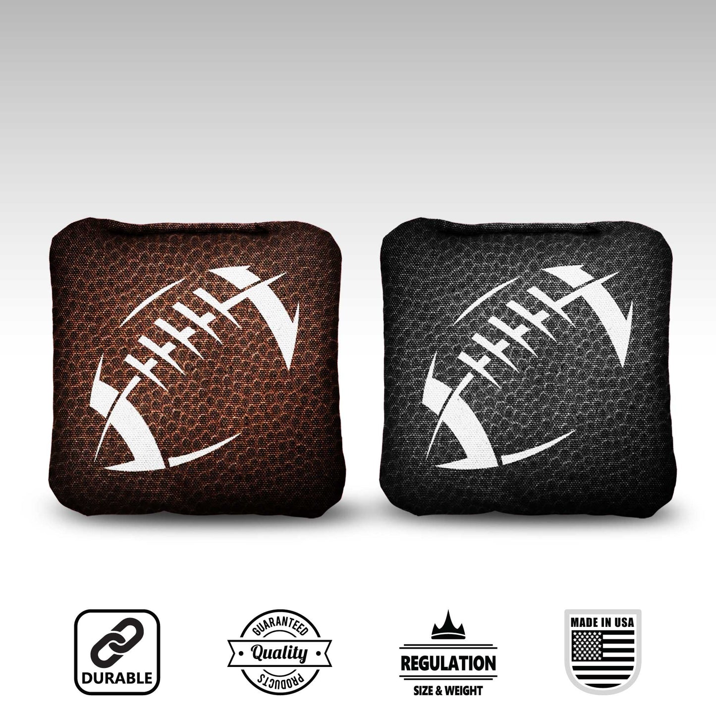 The Pigskins - 8 Cornhole Bags