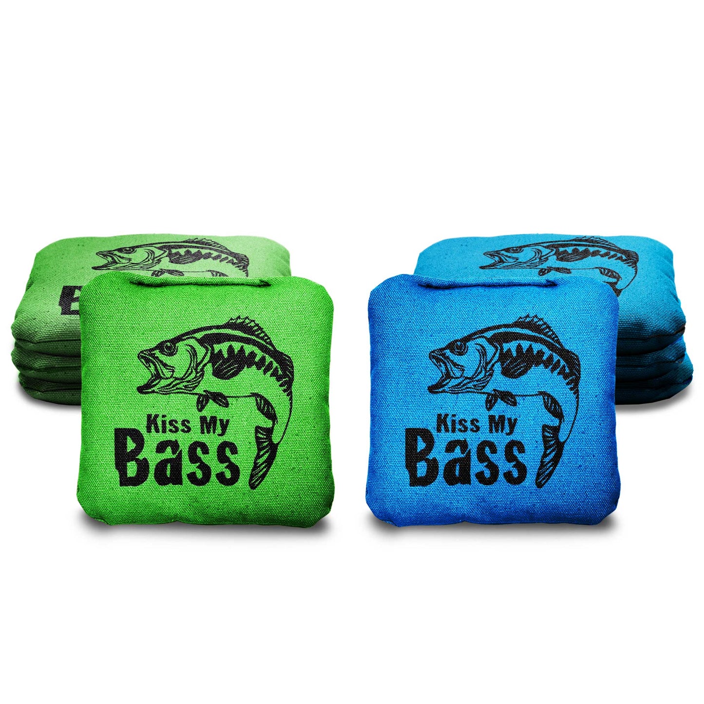 The Kiss Basses - 8 Cornhole Bags