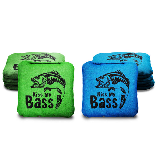 The Kiss Basses - 8 Cornhole Bags