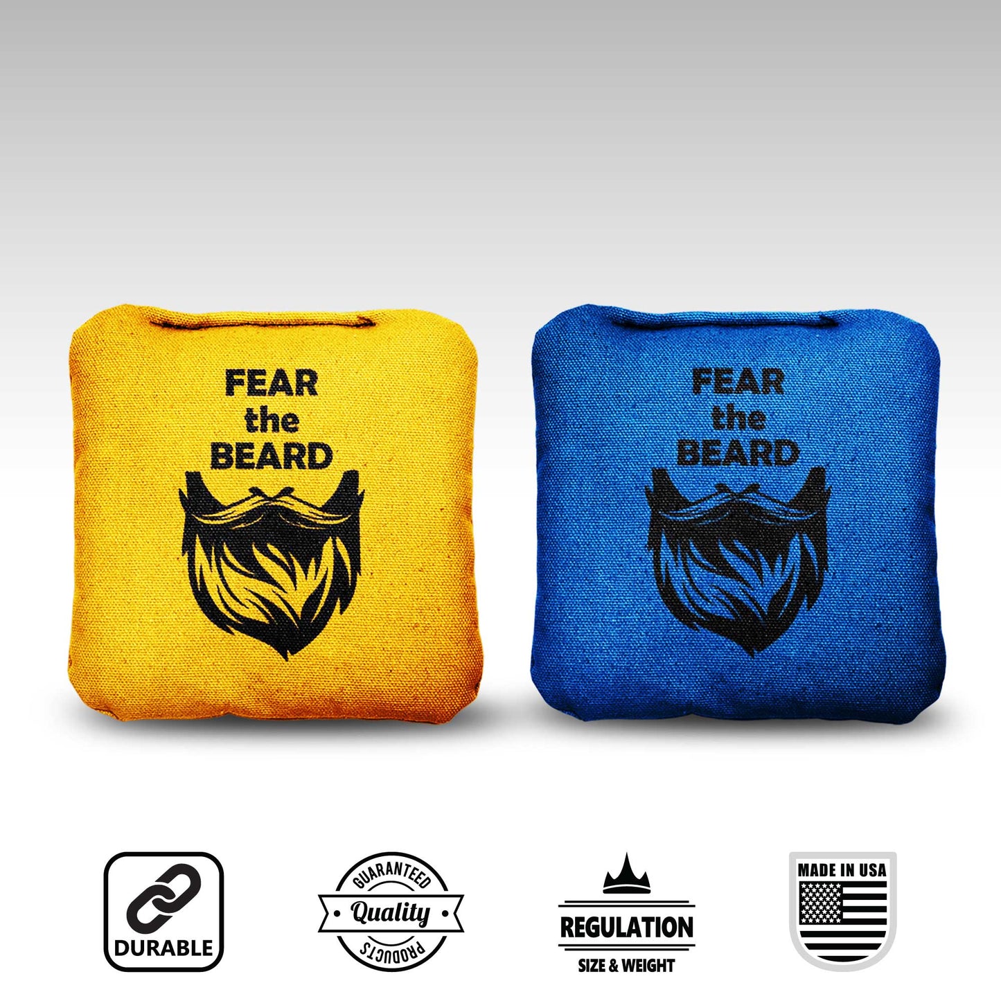 The Beards - 8 Cornhole Bags