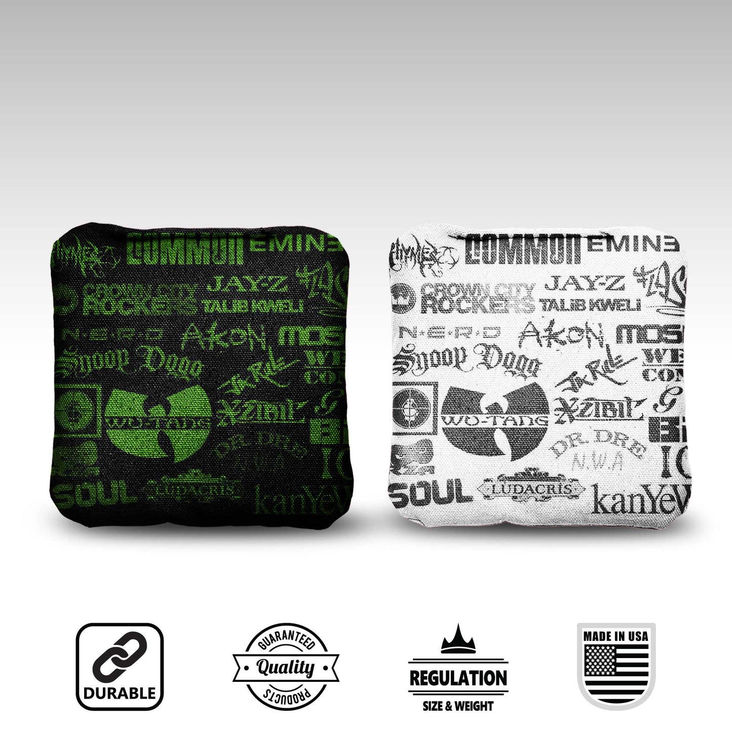 The Beats - 8 Cornhole Bags